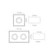 Downlight SG ARMATUREN Cube Lux Vit 2700K