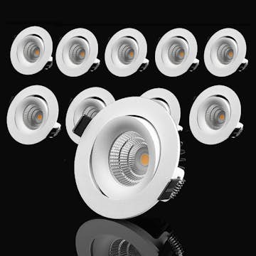 Downlight Designlight JT-MW Tilt 7W 10-p
