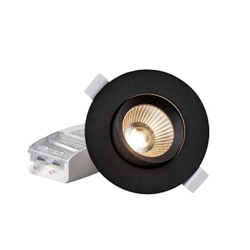 Downlight Hide-A-Lite DL Optic G2 L Q ISO Svart 670 lm