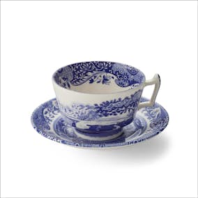 Frukostkopp Spode Blue Italian med Fat