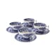 Frukostkopp Spode Blue Italian med Fat