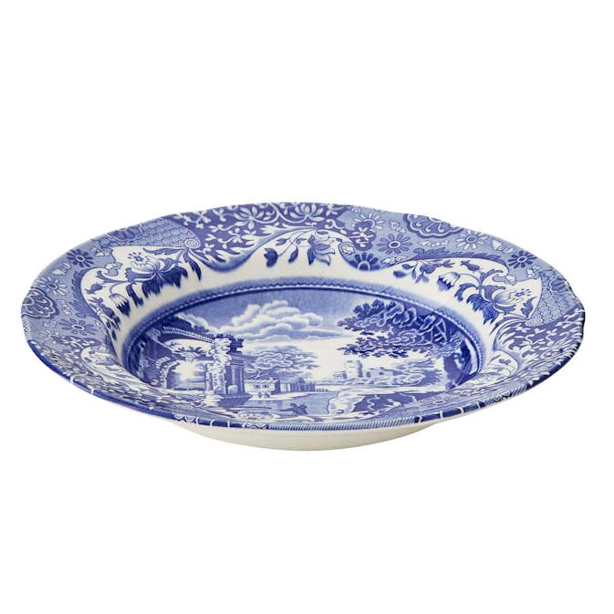 Tallrik Spode Blue Italian Djup