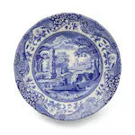 Assiett Spode Blue Italian