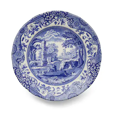Assiett Spode Blue Italian