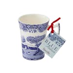 Mugg Spode Blue Italian