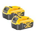 Batterikit Dewalt DCB184P2 18V 5Ah 2-pack
