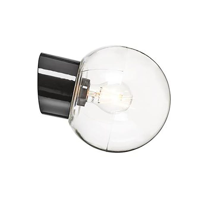 Vägglampa Ifö Electric Classic Glob Klar Sned IP54