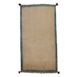 Persisk Matta Arkiio Gabbeh Shiraz Creme/Blå 75x143