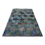 Persisk Patchworkmatta D-sign Handknuten 750654