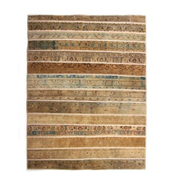 Persisk Patchworkmatta D-sign Handknuten 750675