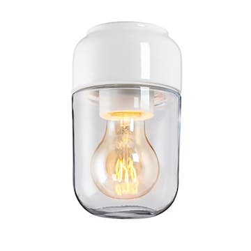 Vägg-/Taklampa Ifö Electric Ohm 100/170 Klar Bastu