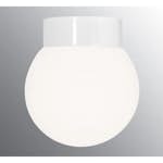 Vägg-/Taklampa Ifö Electric Classic Glob 200 Matt Rak IP44 E27