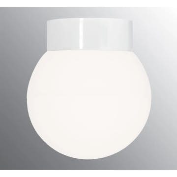 Vägg-/Taklampa Ifö Electric Classic Glob 200 Matt Rak IP44 E27