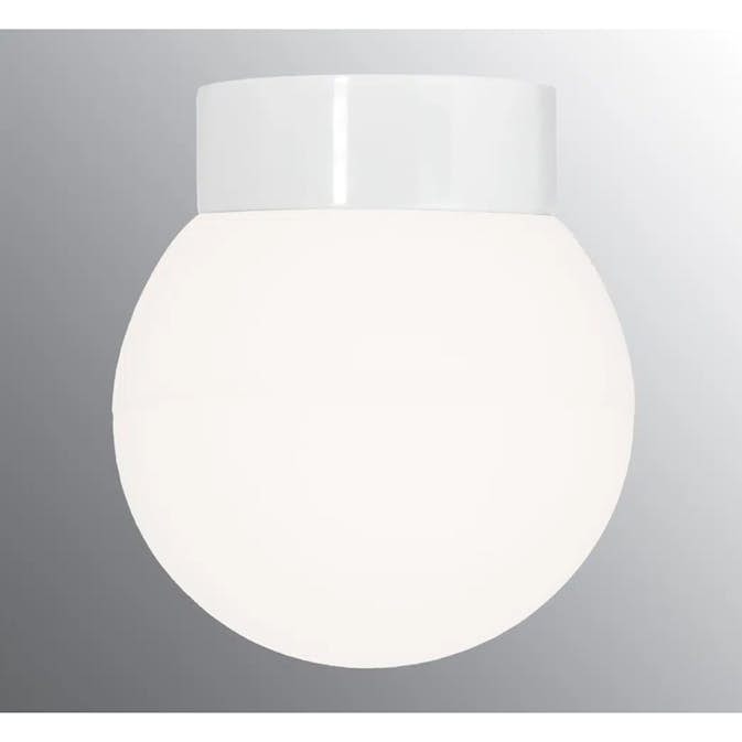 Vägg-/Taklampa Ifö Electric Classic Glob 200 Matt Rak IP44 E27