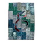 Persisk Patchworkmatta D-sign Handknuten 750762