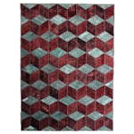 Persisk Patchworkmatta D-sign Handknuten 750783