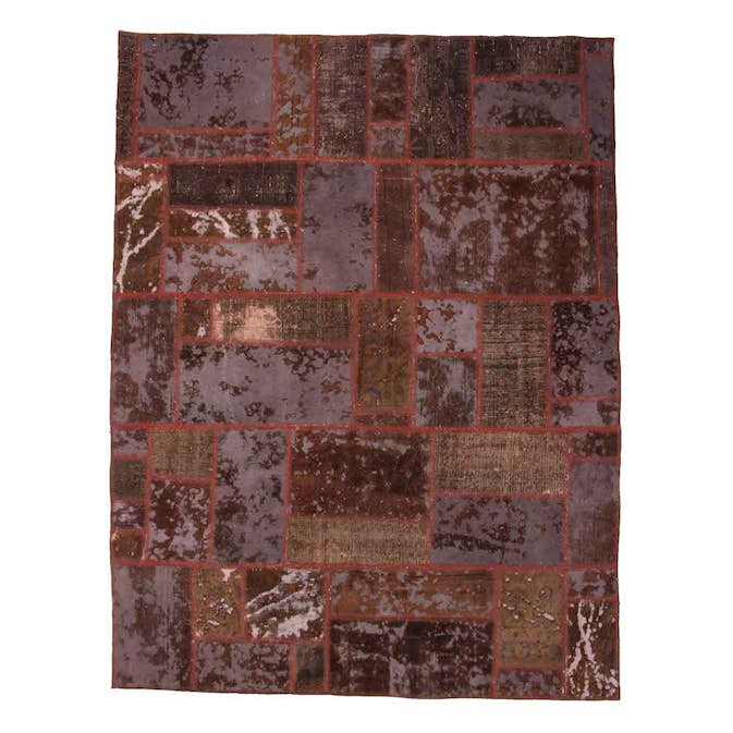 Persisk Patchworkmatta D-sign Handknuten 750847