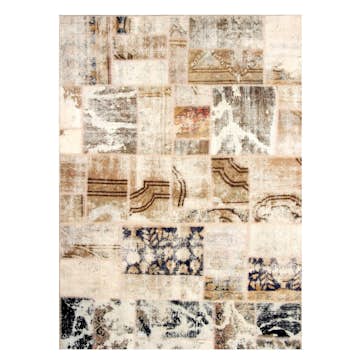 Persisk Patchworkmatta Arkiio Ull/Garn Tabriz 149x209