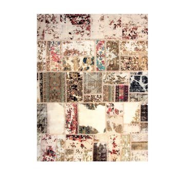 Persisk Patchworkmatta Arkiio Ull/Garn Tabriz 168x222