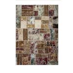 Persisk Patchworkmatta D-sign Handknuten 750907