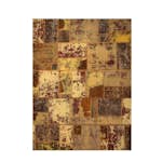 Persisk Patchworkmatta D-sign Handknuten 750916