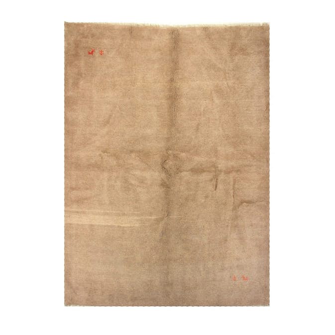 Persisk Matta Arkiio Gabbeh Shiraz Ull Mörkcreme 206x280