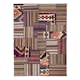 Persisk Patchworkmatta Arkiio Shiraz/Azerbajdzjan Flerfärgad 146x203