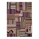 Persisk Patchworkmatta Arkiio Shiraz/Azerbajdzjan Flerfärgad 145x202