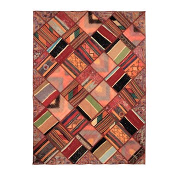 Persisk Patchworkmatta Arkiio Shiraz/Azerbajdzjan Flerfärgad 167x231