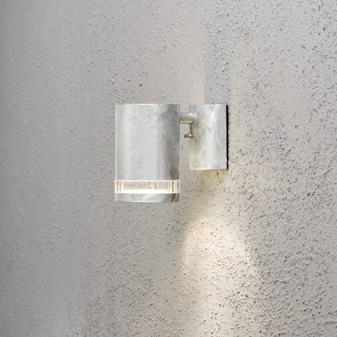 Vägglykta Gnosjö Konstsmide Modena Ned Transparent GU10