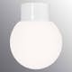 Vägg-/Taklampa Ifö Electric Classic Glob Opalglas IP54 Rak E27