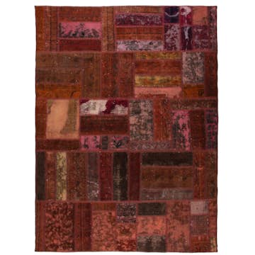 Persisk Patchworkmatta Arkiio Flerfärgad 175x239