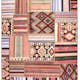 Persisk Patchworkmatta Arkiio 751569 Flerfärgad 156x205