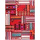 Persisk Patchworkmatta Arkiio Flerfärgad 153x206