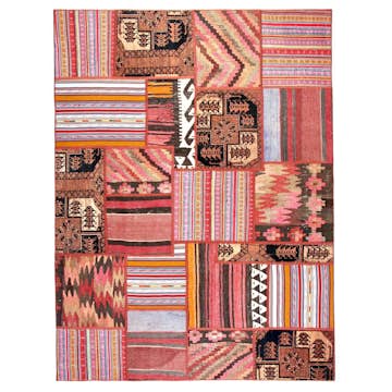 Persisk Patchworkmatta Arkiio Flerfärgad 170x230