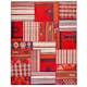 Persisk Patchworkmatta Arkiio Flerfärgad 157x200