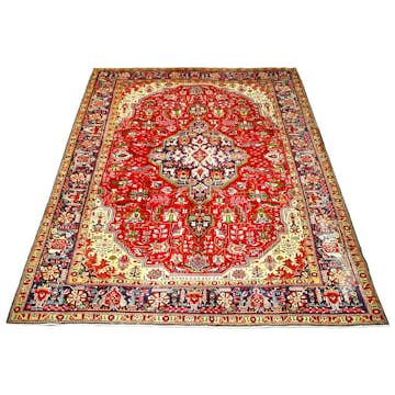 Persisk Matta Arkiio Tabriz Vintage Original 238x349