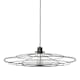 Taklampa Halo Design Radio Mörkgrå E27 Ø44 cm