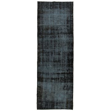 Persisk Matta Arkiio Mörkgrön/Blå Vintage 79x248