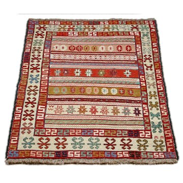 Persisk Matta Arkiio Varni Ardebil Kelim 97x143