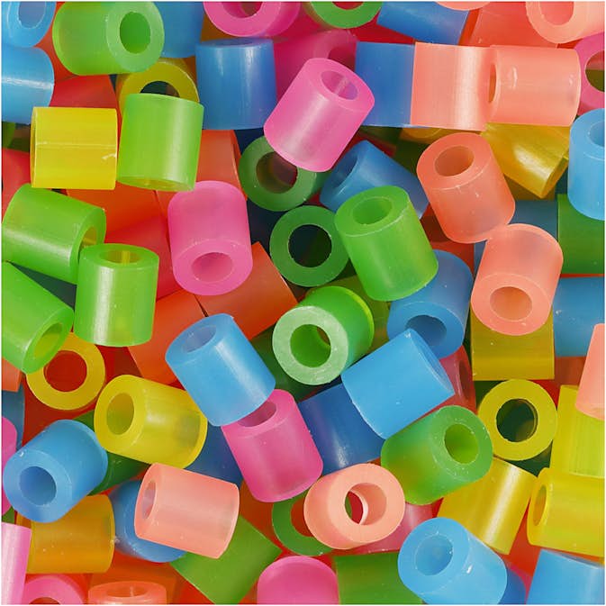 Rörpärlor Creativ Company Stl 5x5 mm Hålstl 2,5 mm Medium