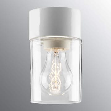 Vägg-/Taklampa Ifö Electric Opus 100 Klar IP44 Rak E27 60 W