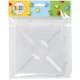Pärlplatta Creativ Company Transparent Stor Ihopsättningsbar Kvadrat Stl 15x15 cm 2 St/1 Förp