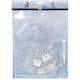 Pärlplattor Creativ Company Transparent Stl 16x19,5-19x24 cm Jumbo 5 St/1 Förp