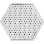 Pärlplattor Creativ Company Transparent Hexagon Jumbo 1 St