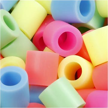 Rörpärlor Creativ Company Stl 10x10 mm Hålstl 5,5 mm Jumbo 1 Förp