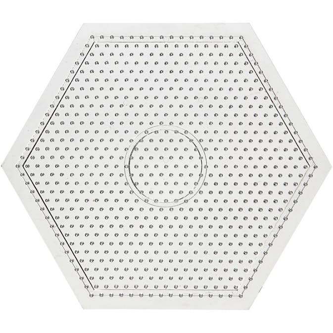 Stiftplatta Creativ Company 6-kantig Stl 15x15 cm 10 St/1 Förp