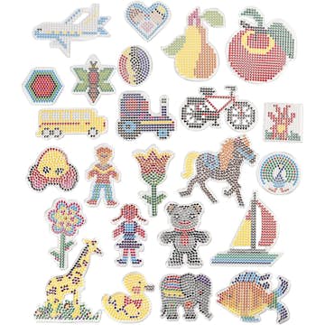 Stiftplattor Creativ Company Stl 7x7,5-14x16 cm 24 St/1 Förp