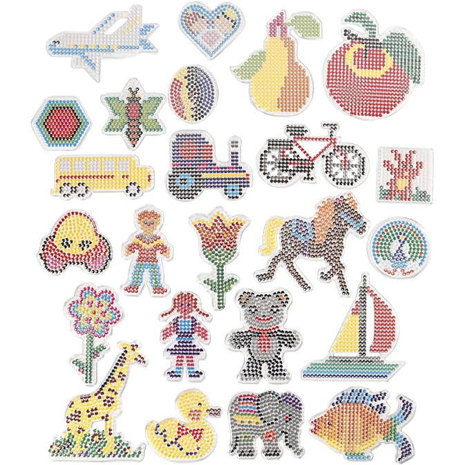 Stiftplattor Creativ Company Stl 7x7,5-14x16 cm 24 St/1 Förp
