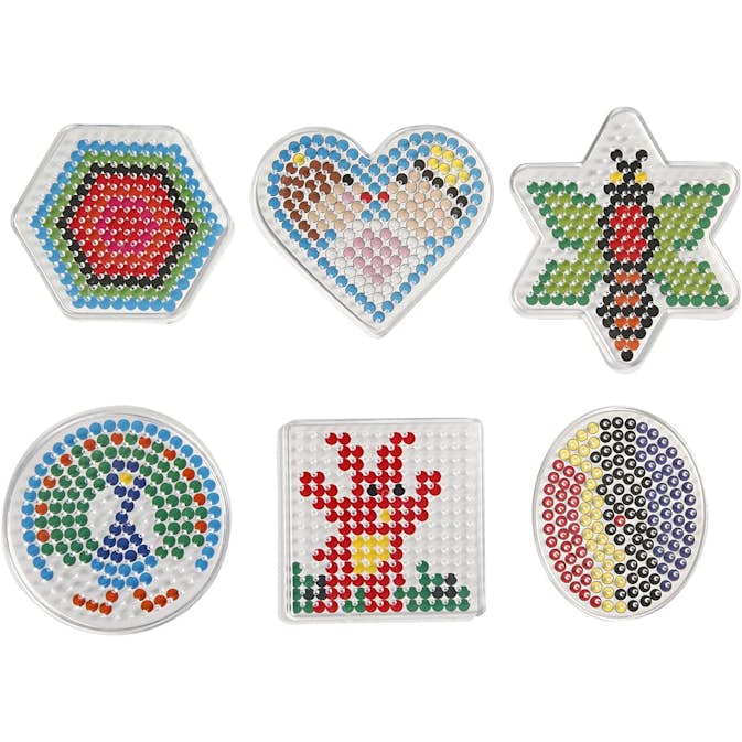Stiftplattor Creativ Company Stl 7x7,5-10,5x9,5 cm 6 St/1 Förp